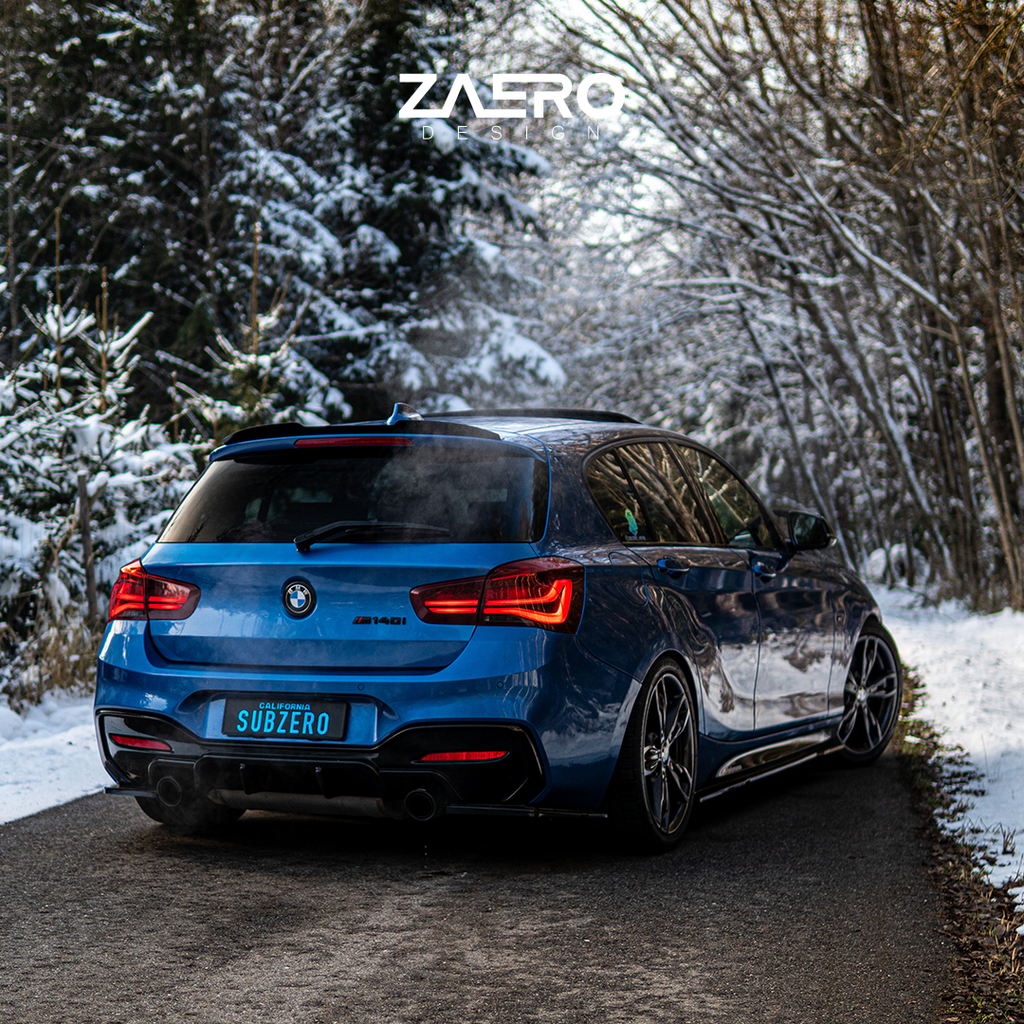 ZAERO Design diffuser flaps BMW 1 Serie F20 F21 LCI