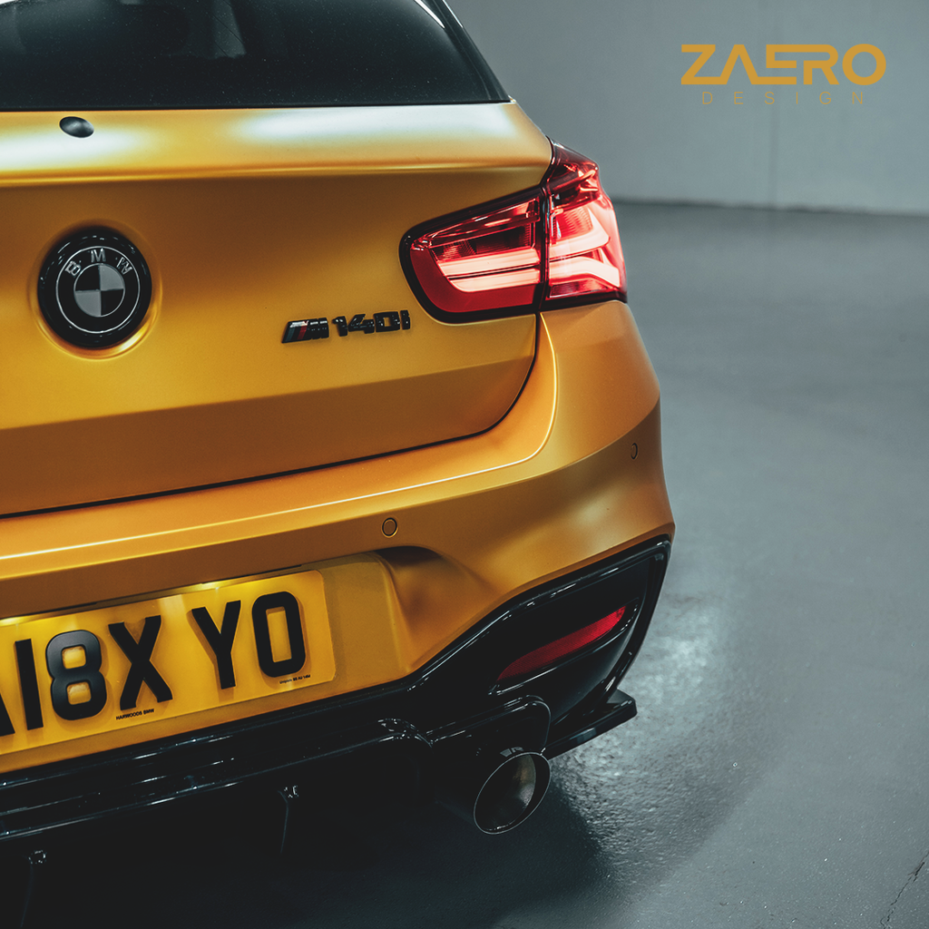 ZAERO Design diffuser flaps BMW 1 Serie F20 F21 LCI