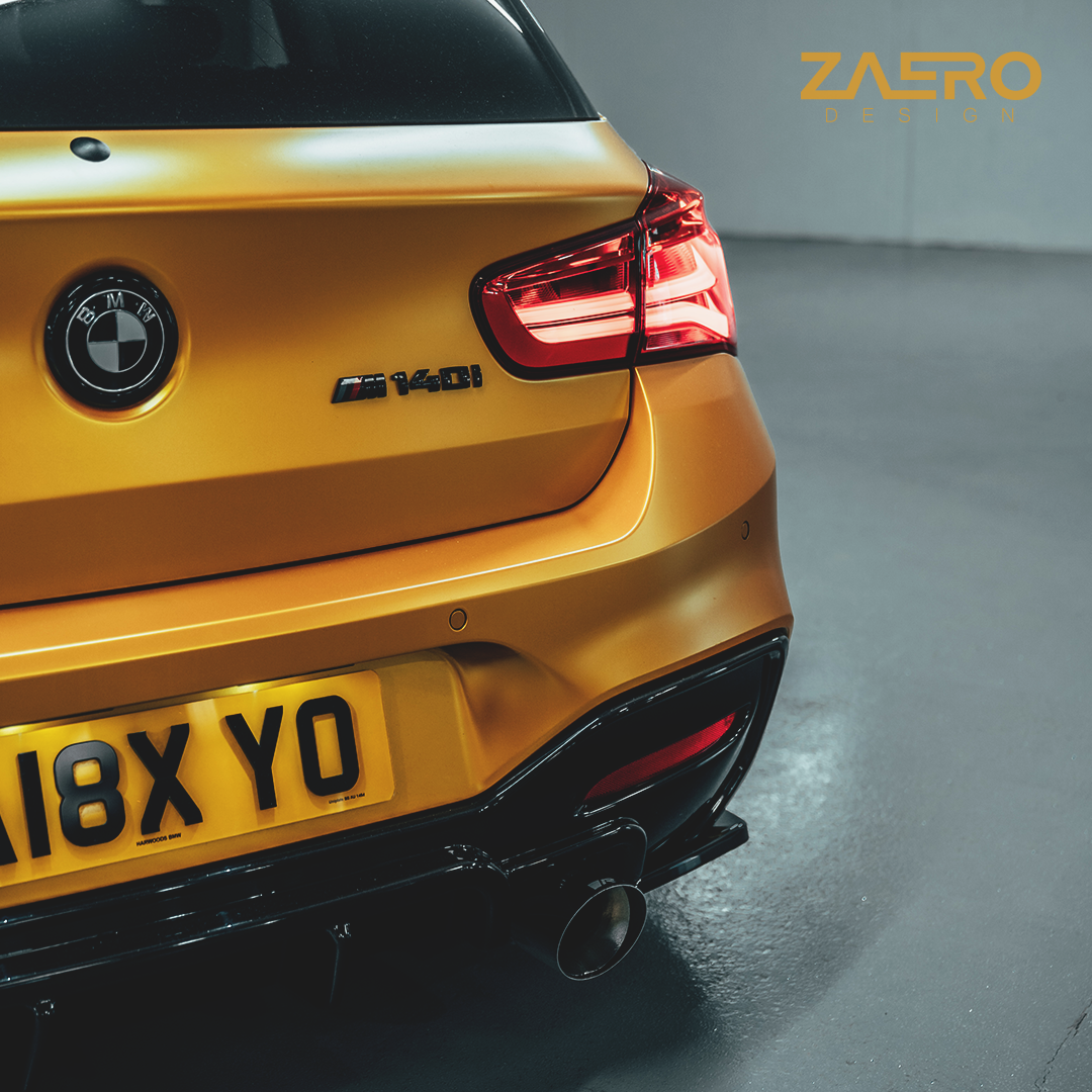 ZAERO Design diffuser flaps BMW 1 Serie F20 F21 LCI