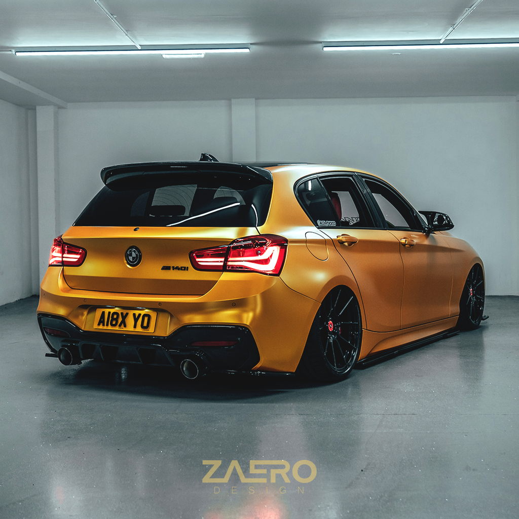 ZAERO Design diffuser flaps BMW 1 Serie F20 F21 LCI