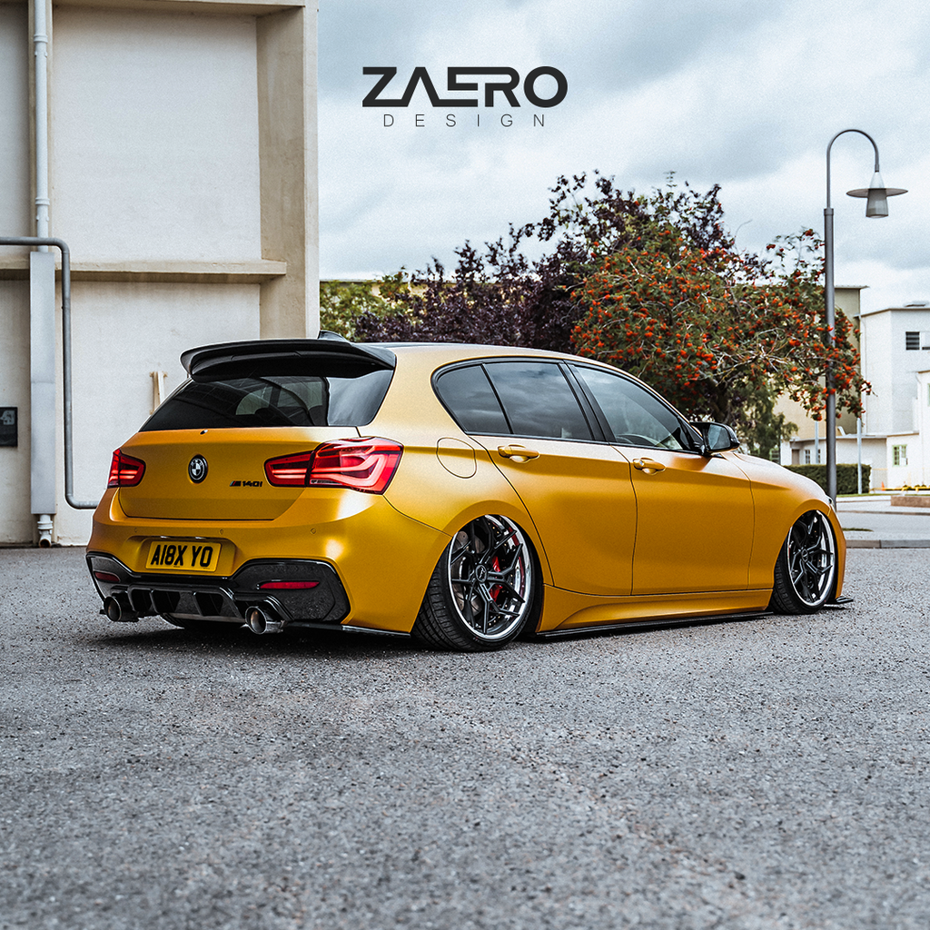 ZAERO Design diffuser flaps BMW 1 Serie F20 F21 LCI