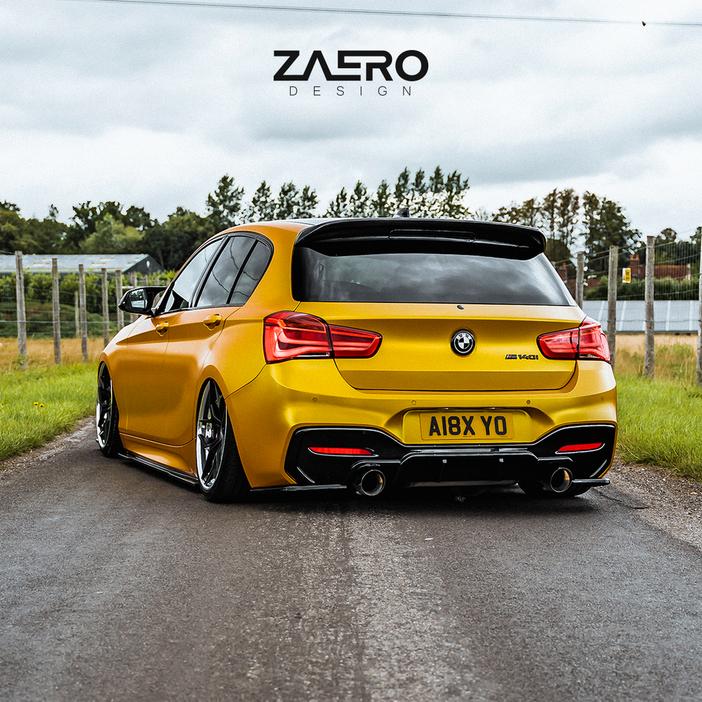 ZAERO Design diffuser flaps BMW 1 Serie F20 F21 LCI
