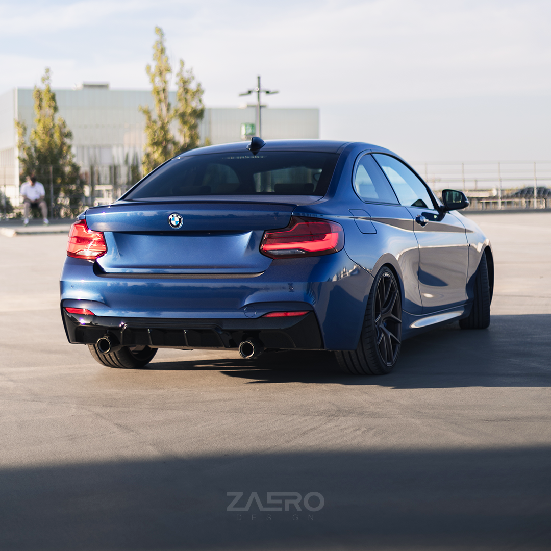 ZAERO Design diffuser BMW 2 Serie F22 F23 M235i M240i