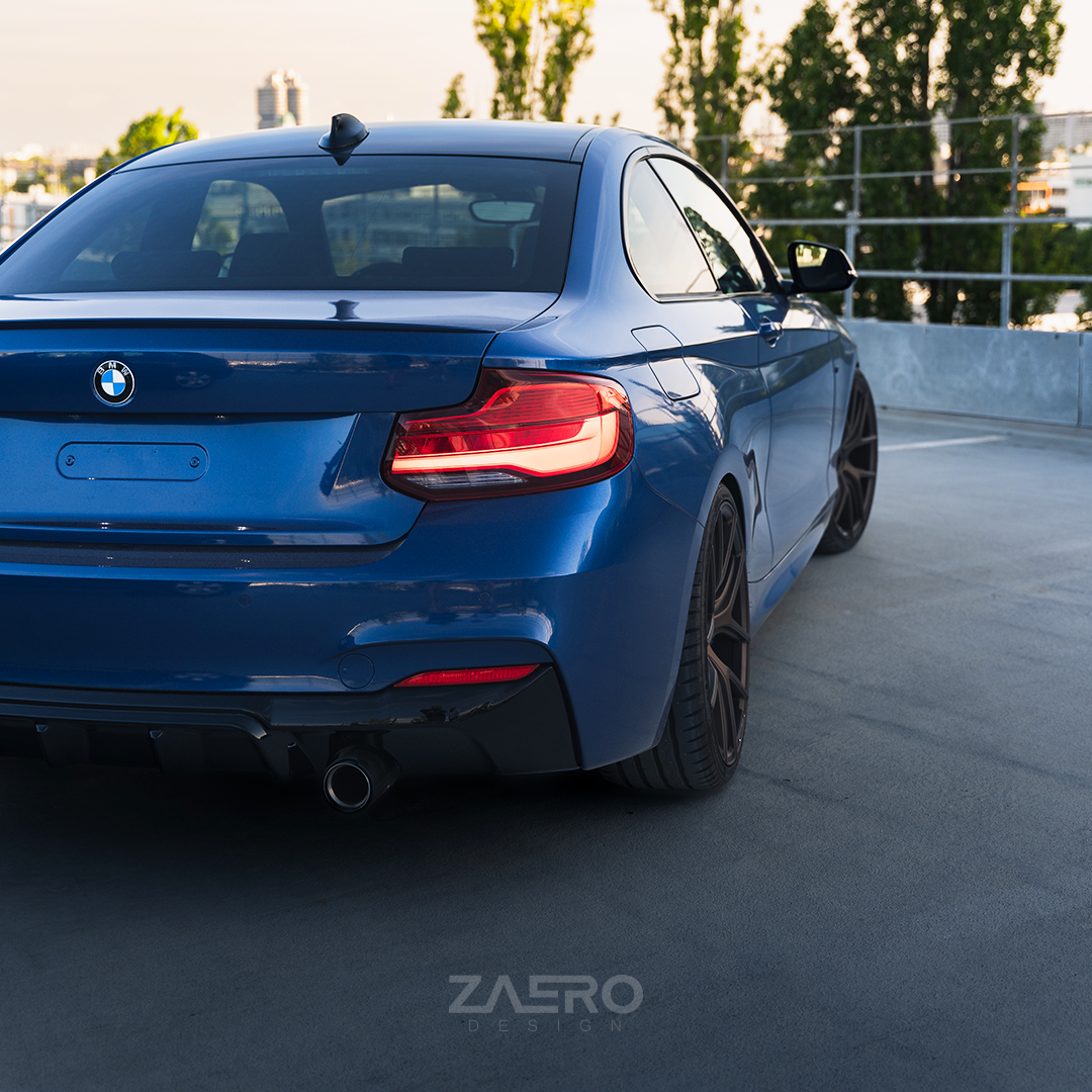 ZAERO Design diffuser BMW 2 Serie F22 F23 M235i M240i