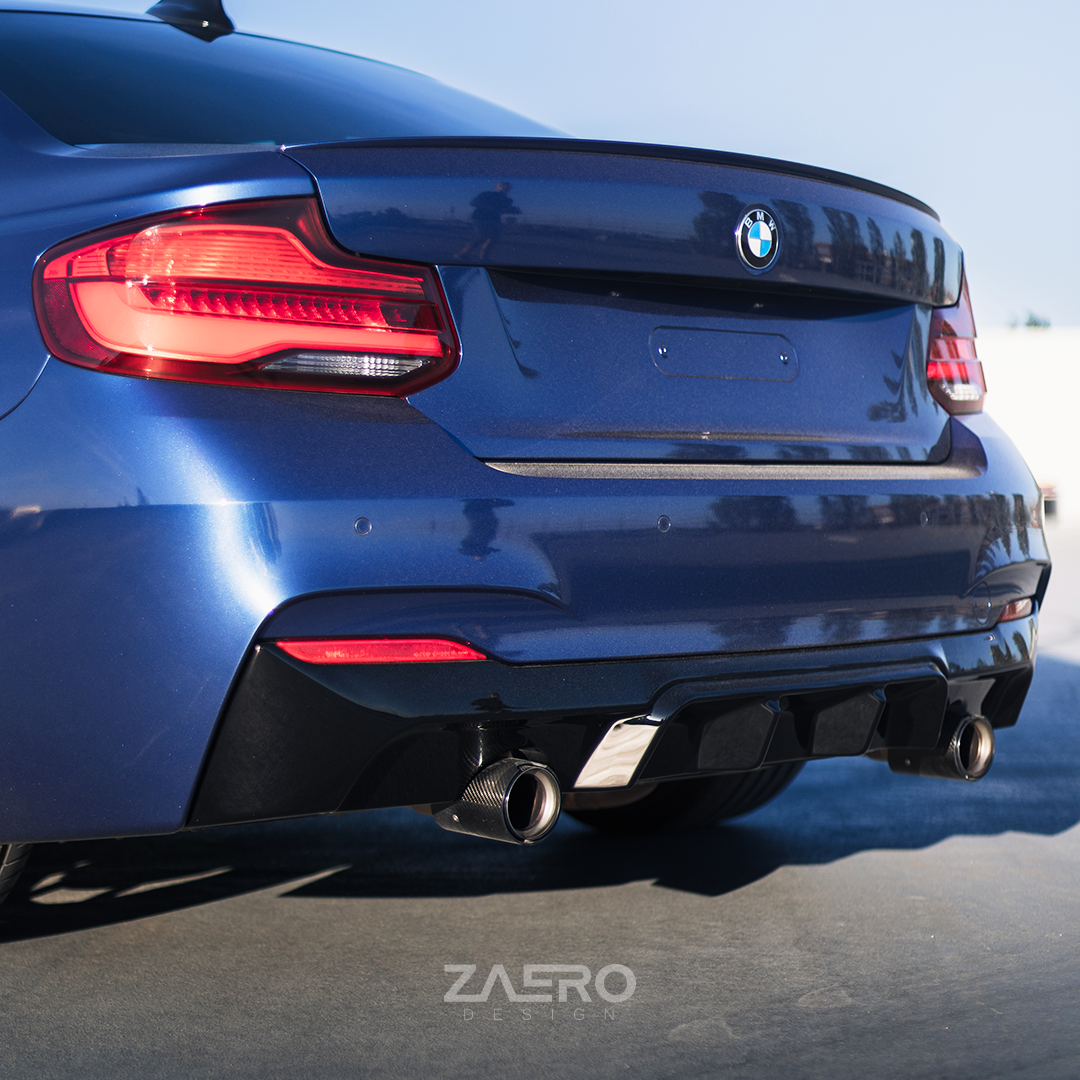 ZAERO Design diffuser BMW 2 Serie F22 F23 M235i M240i