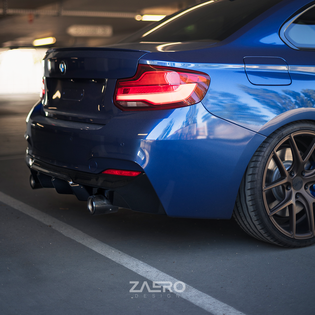 ZAERO Design diffuser BMW 2 Serie F22 F23 M235i M240i