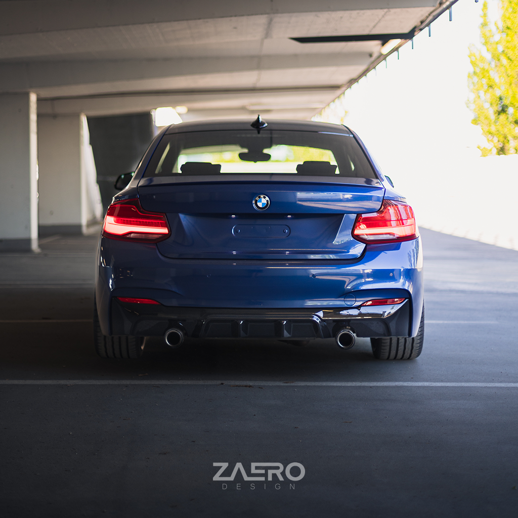 ZAERO Design diffuser BMW 2 Serie F22 F23 M235i M240i