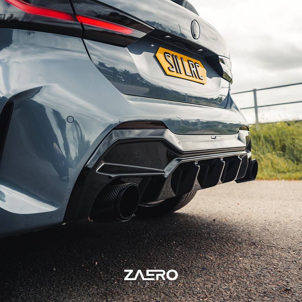 ZAERO Design diffuser dual exhaust BMW 1 Serie F40
