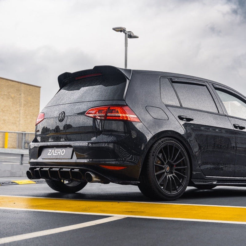 ZAERO Design diffuser Volkswagen Golf 7 GTI GTE GTD