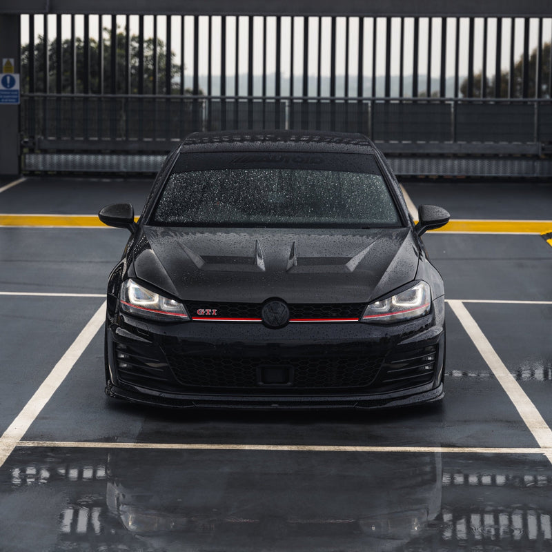 Volkswagen Golf 7 GTI met ZAERO Design front splitter