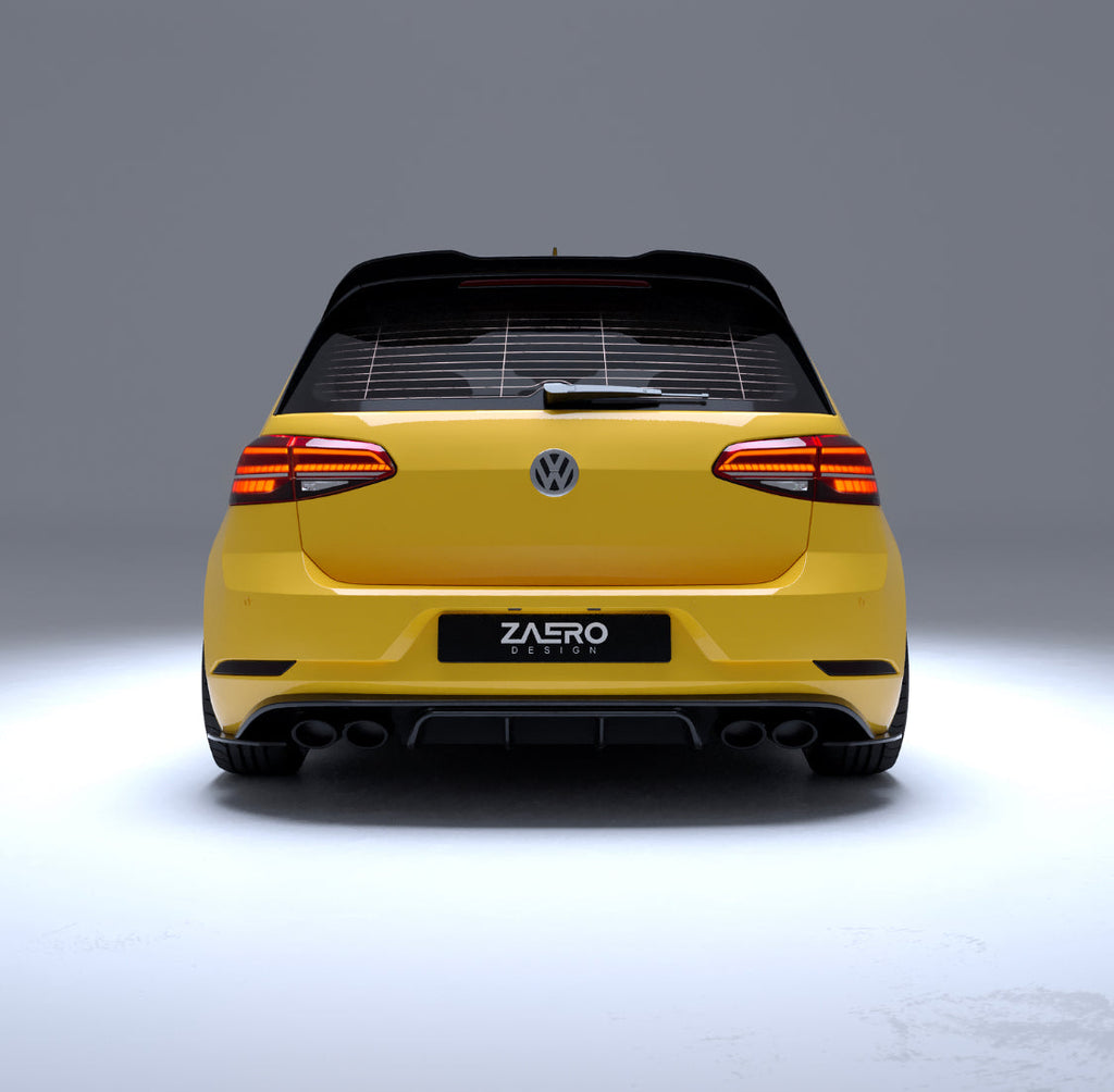 ZAERO Design diffuser Volkswagen Golf 7.5 R
