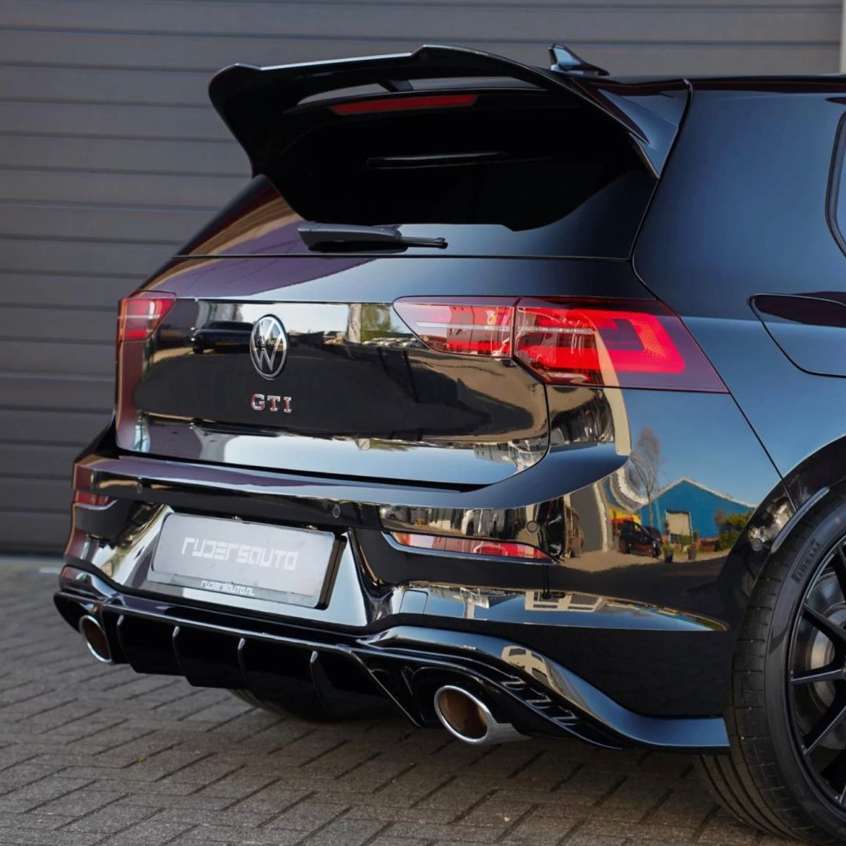 ZAERO Design diffuser Volkswagen Golf 8 / 8.5 GTI Clubsport