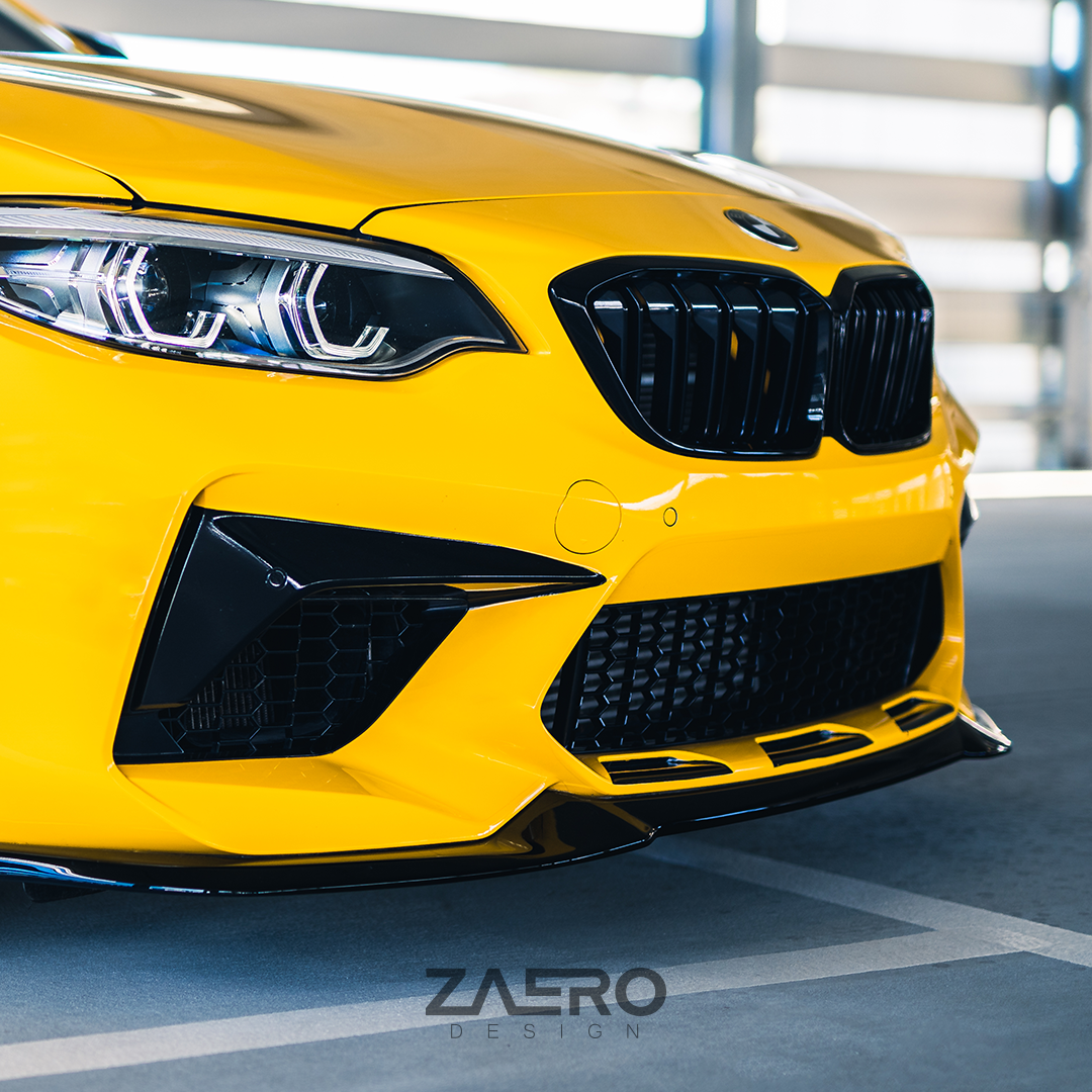 ZAERO Design front splitter BMW M2 F87 Competition