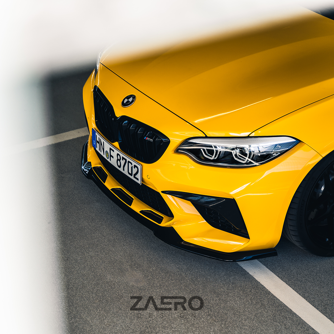 ZAERO Design front splitter BMW M2 F87 Competition