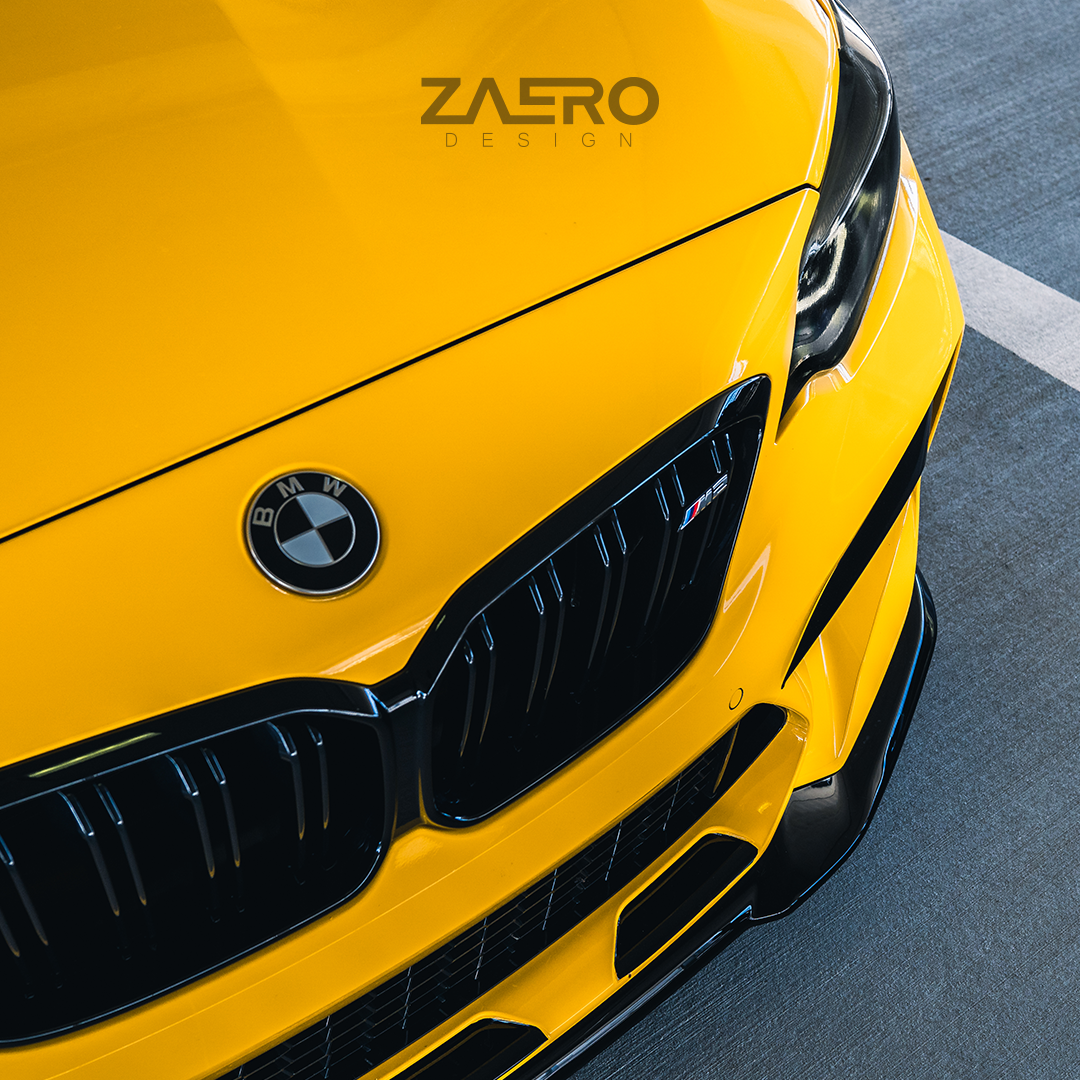 ZAERO Design front splitter BMW M2 F87 Competition